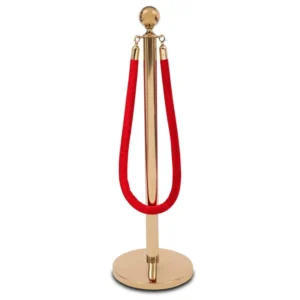 Sznur czerwony welurowy